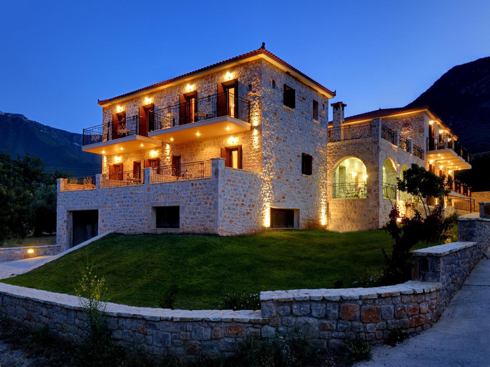Byzantinon Hotel Leonídion Exteriér fotografie