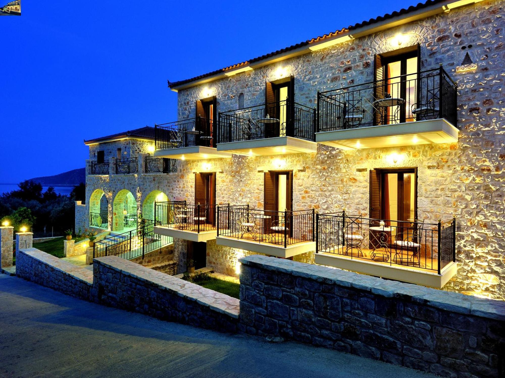 Byzantinon Hotel Leonídion Exteriér fotografie